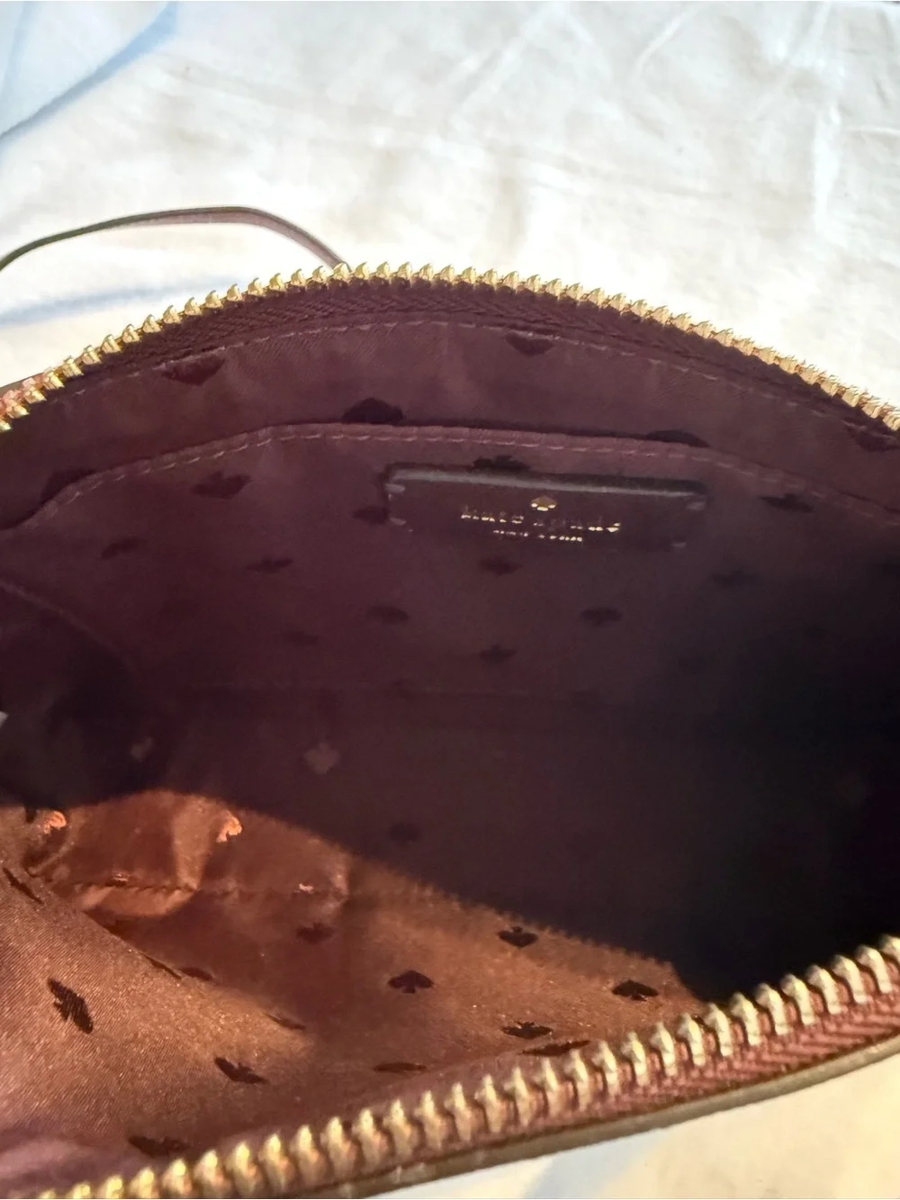 Kate Spade New York Cherrywood Glitter Crossbody Bag - Picture 9 of 9